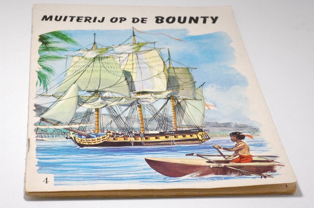 Muiterij op de Bounty - John Barrow - Stripboek 1977, Boeken, Eén stripboek, Verzenden, Gelezen