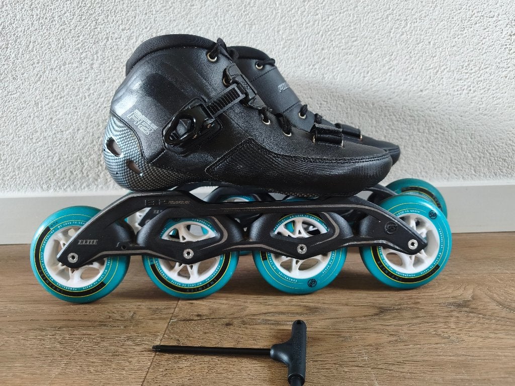 Gave powerslide R2 100 skeelers maat 43!, Sport en Fitness, Skeelers, Ophalen of Verzenden, Zo goed als nieuw, Inline skates 4 wielen