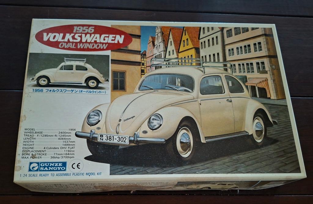 Modelbouw - VOLKSWAGEN 1956 OVAL WINDOW., Ophalen of Verzenden, Groter dan 1:32, Auto