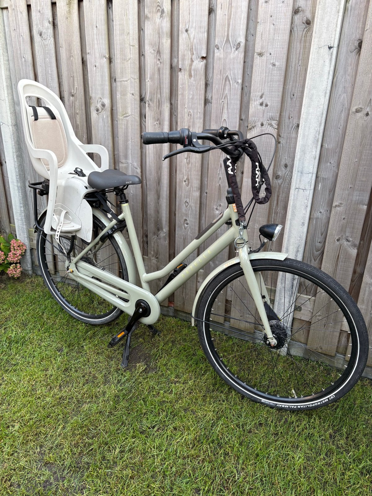 Foto 4 van Gazelle HeavyDuty T7 Damesfiets met kinderzitje