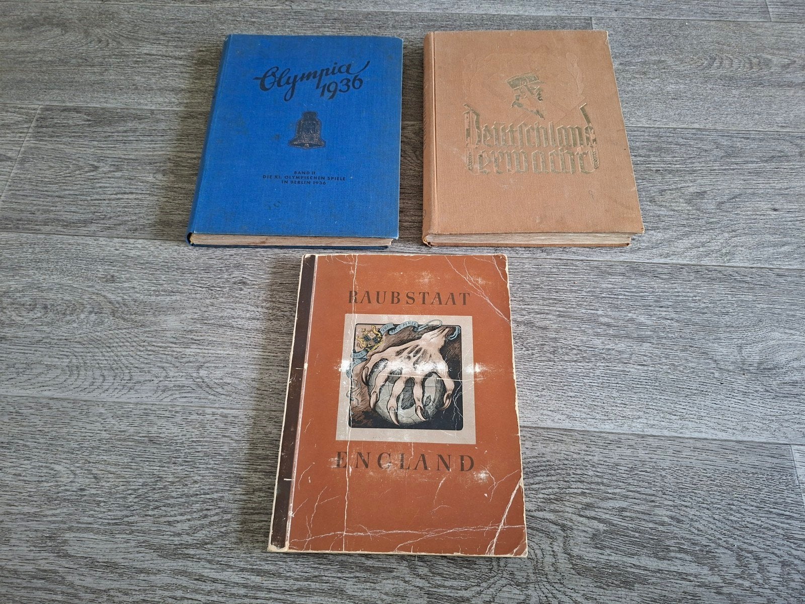 Olympia 1936 & Raubstaat England - Historische Boeken, Ophalen of Verzenden, Tweede Wereldoorlog, Gelezen, Overige onderwerpen