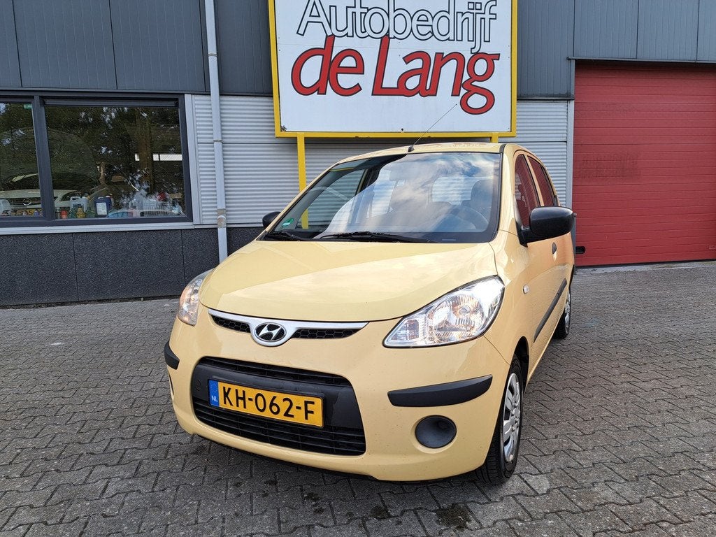 Hyundai I10 1.1 Pure g.o.h zuinig met APK., Voorwielaandrijving, Radio, Stof, Gebruikt