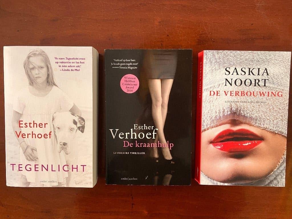 Boekenpakket: Esther Verhoef & Saskia Noort (3 stuks), Ophalen of Verzenden, Zo goed als nieuw, Esther Verhoef, Nederland