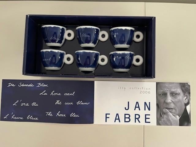 Illy Art Collection 2006 L'ora blu, Ophalen of Verzenden, Nieuw, Porselein, Kop en/of schotel