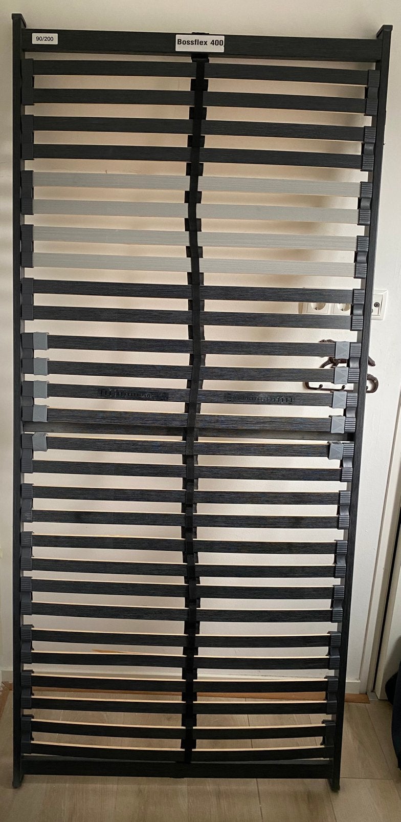 Bossflex 400 lattenbodem 90/200 (Beter Bed) met bed, Ophalen, Gebruikt, 90 cm, Eenpersoons