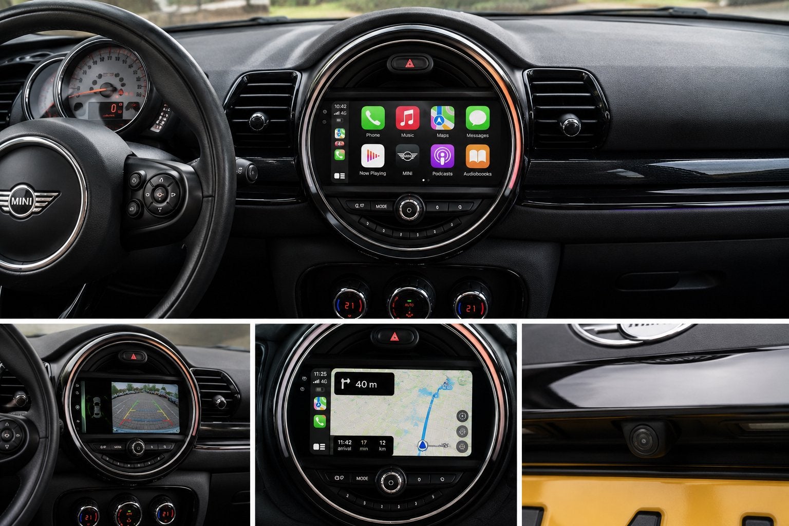 MINI One Cooper Clubman Countryman CarPlay  inbouw, Ophalen, Nieuw