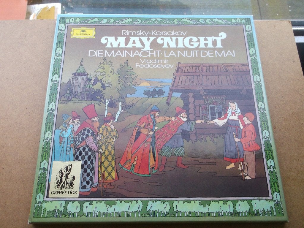 Rimsky-Korsakov~May night~MoscowOrch/chor~Vladimir Fedoseyev, Opera of Operette, Ophalen of Verzenden, Zo goed als nieuw, 12 inch
