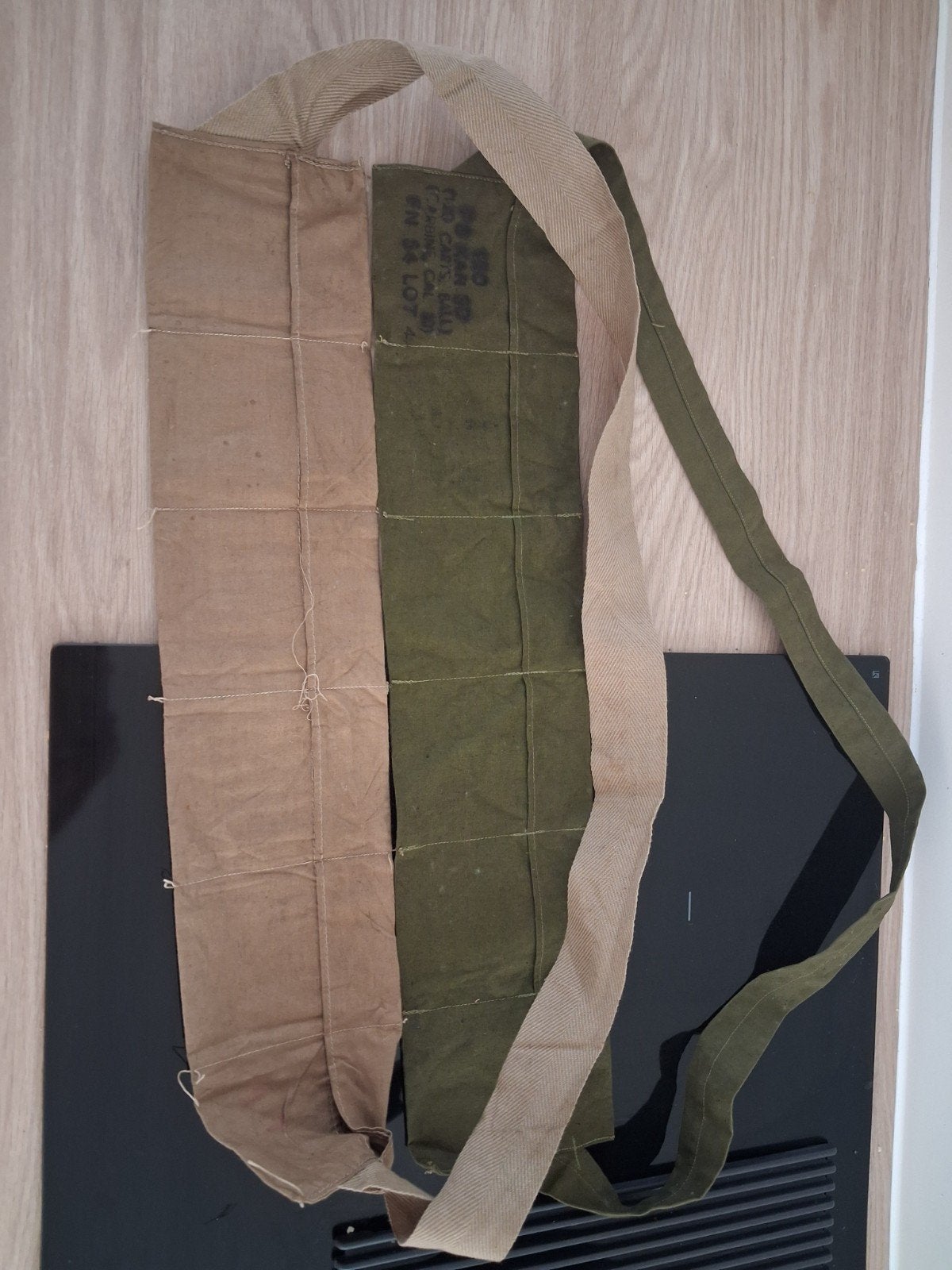 US M1 Carbine badolier 2x 30M1, Amerika, ., Ophalen of Verzenden, .