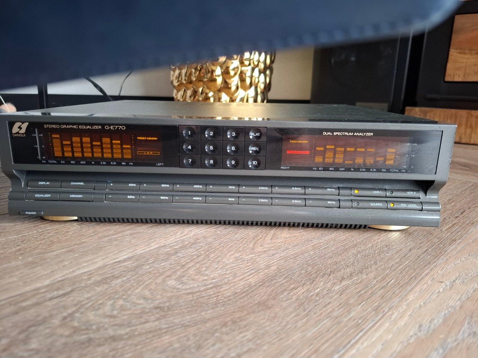 Sansui Stereo Graphic Equalizer G-E770, Ophalen of Verzenden
