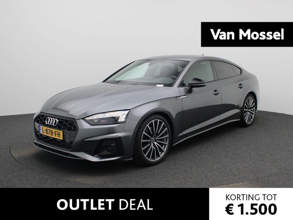 Audi A5 Sportback 35 TFSI S edition Competition | Navigatie, Auto's, Audi, 12 maanden, Gebruikt, 4 cilinders, Alcantara