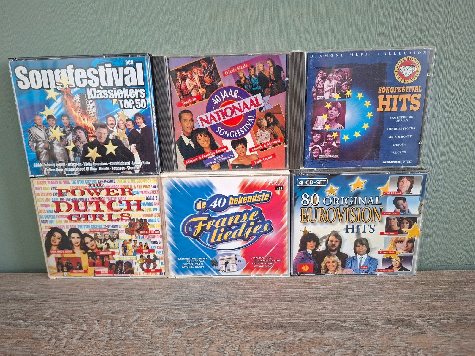 Songfestival & Eurovision CD Collectie - 6 CD's, Ophalen of Verzenden, Gebruikt
