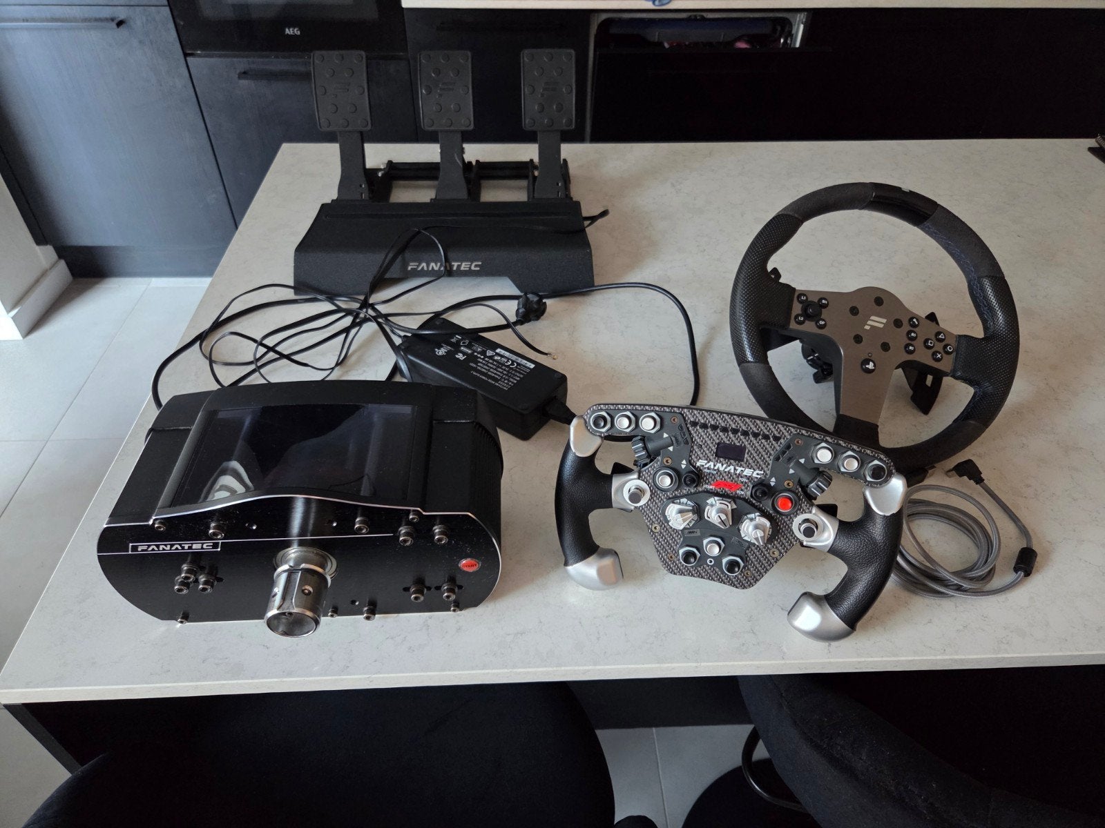 Fanatec simracing set, Spelcomputers en Games, Ophalen of Verzenden, Overige merken, Gebruikt