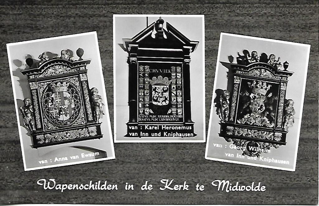 Midwolde- -3-luik., Verzenden, 1940 tot 1960, Ongelopen, Groningen