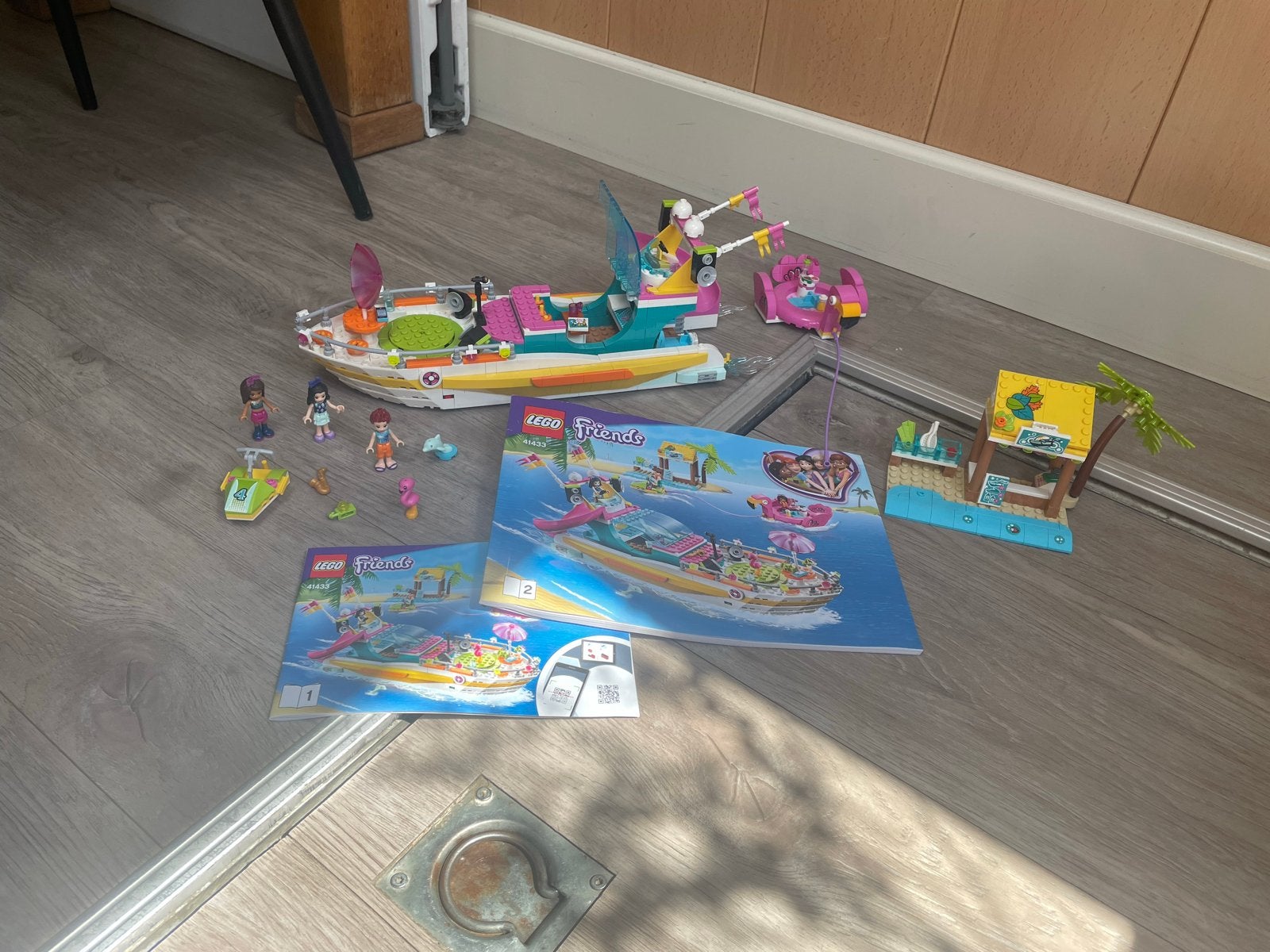 LEGO Friends 41433 Partyboot met accessoires, Ophalen of Verzenden, Zo goed als nieuw, Overige merken