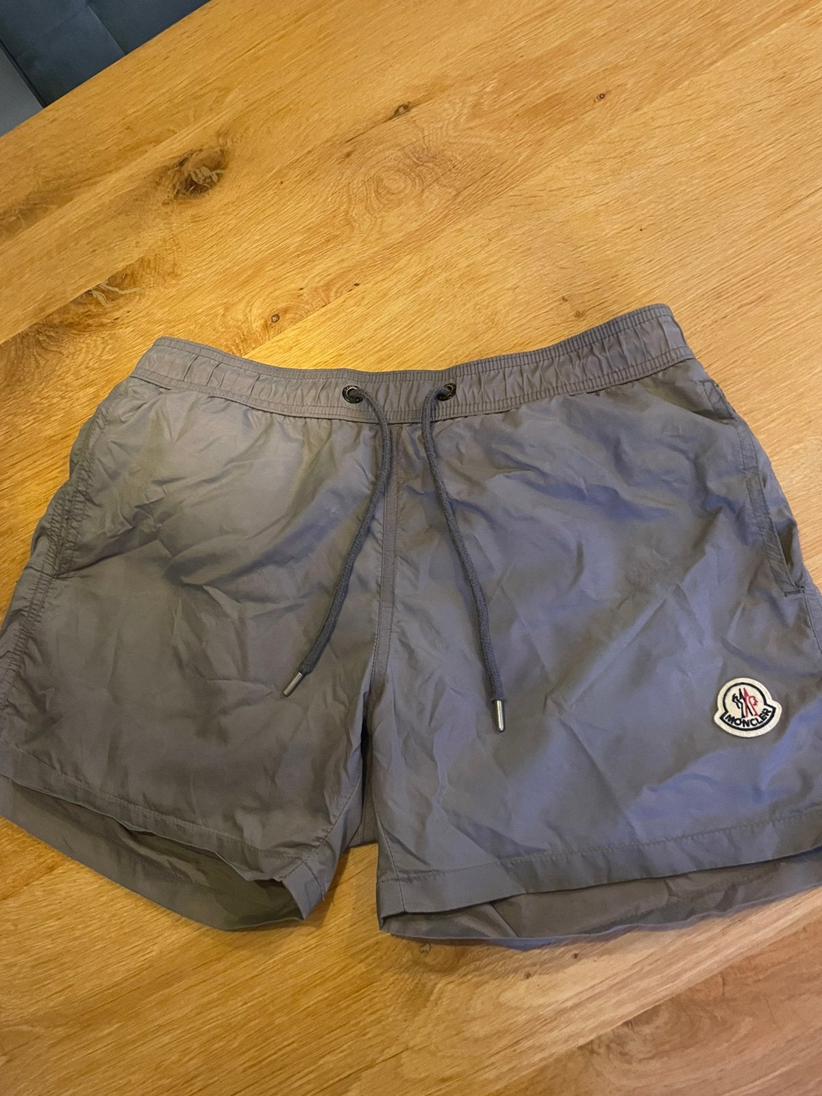 Moncler Zwembroek, Verzenden, Maat 48/50 (M), Grijs, Zwemshort