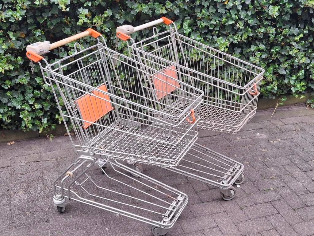 Winkelwagens supermarkt Nieuwe Weme, 100 liter of meer, Ophalen, Transportkar
