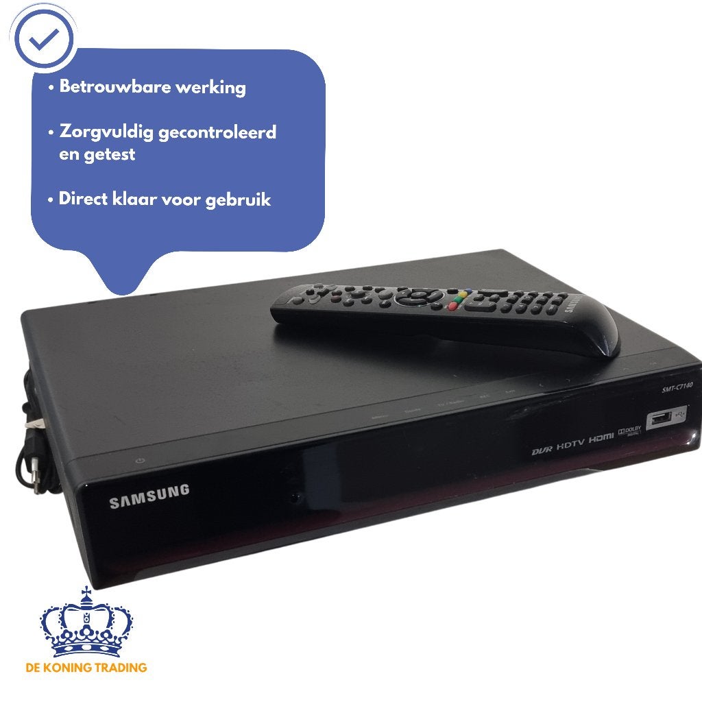 Samsung SMT-C7140 | Decoder | Humax | Harde Schijf 320 GB, Samsung, Gebruikt, Verzenden, Samsung
