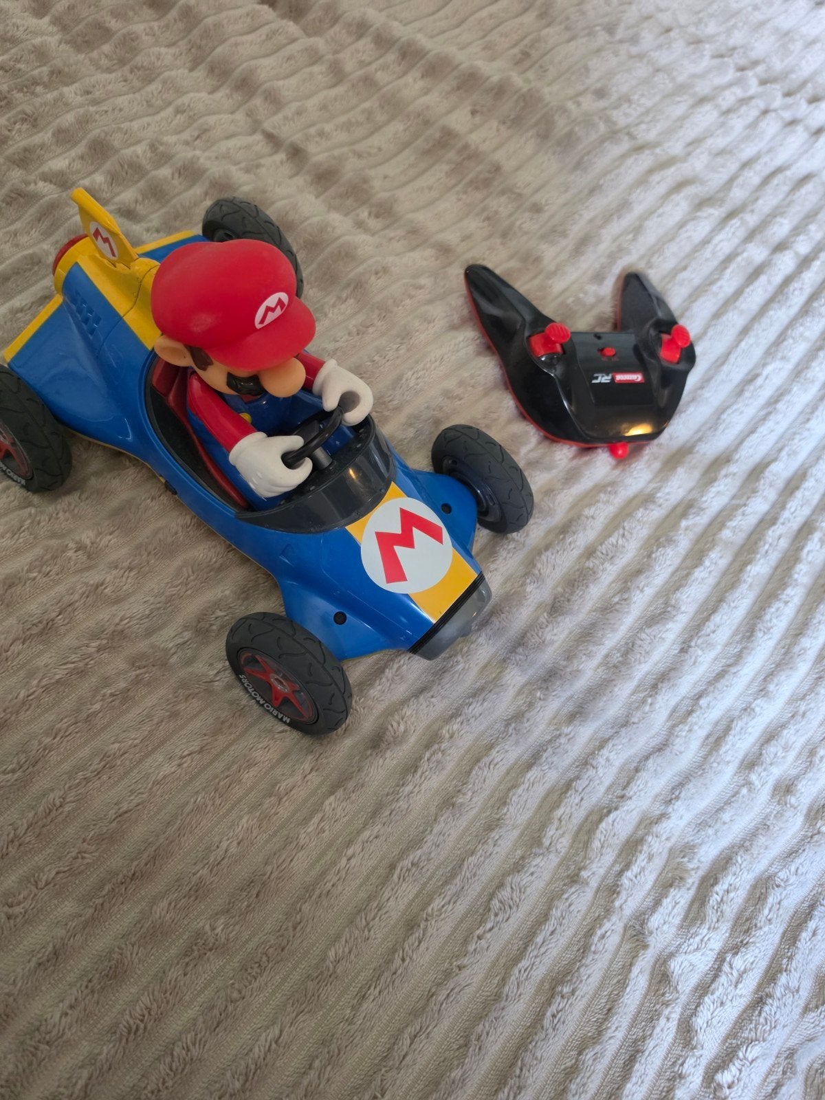 Mario Kart RC Auto met Afstandsbediening, Elektro, Gebruikt, Ophalen of Verzenden, Auto onroad