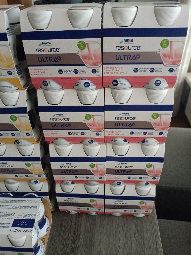 Resource Ultra drinkvoeding. 125 ml flesjes., Diversen, Ophalen of Verzenden, Nieuw