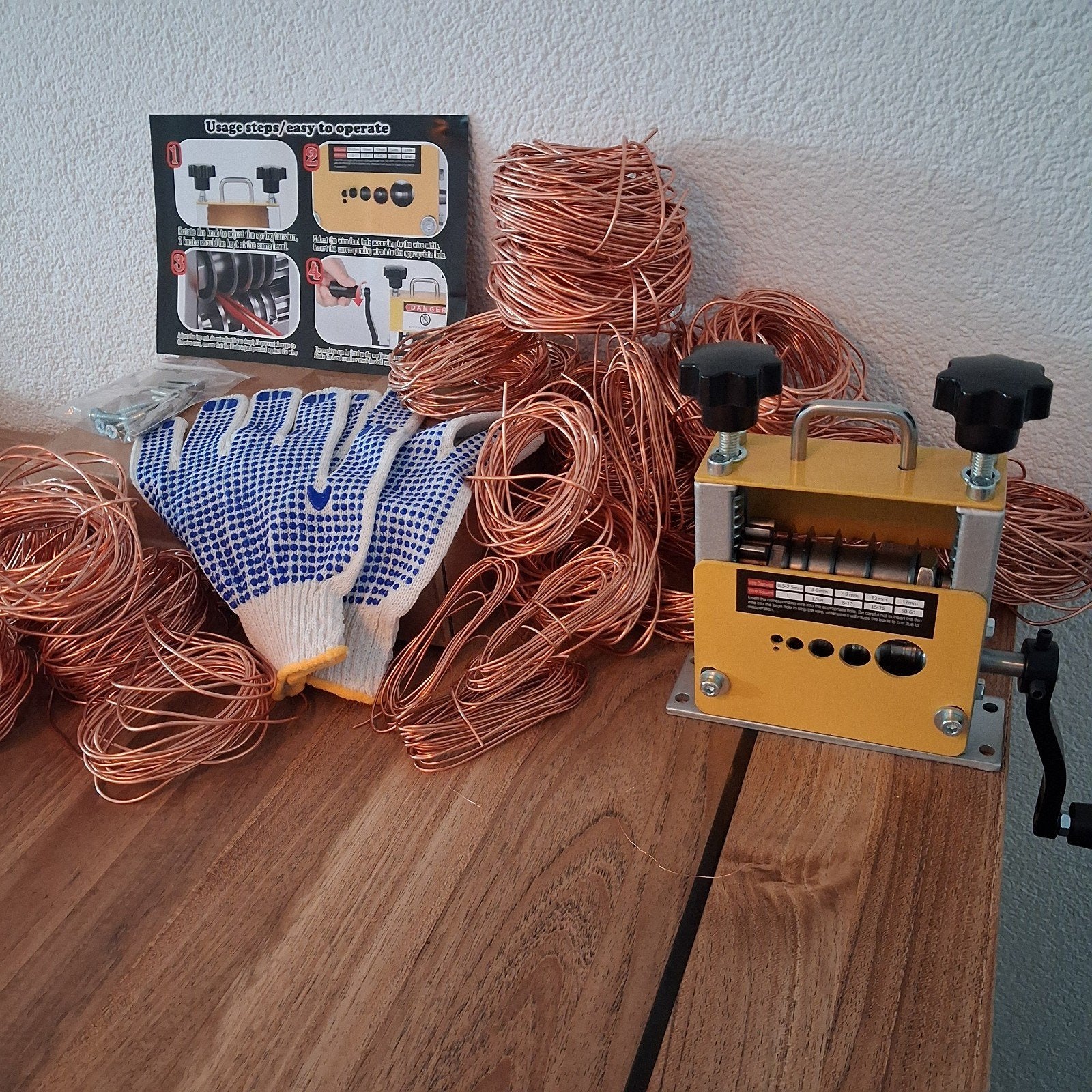 Kabelstripper voor installatiedraad en stroomkabels, Doe-het-zelf en Verbouw, Elektra en Kabels, Ophalen of Verzenden, Nieuw