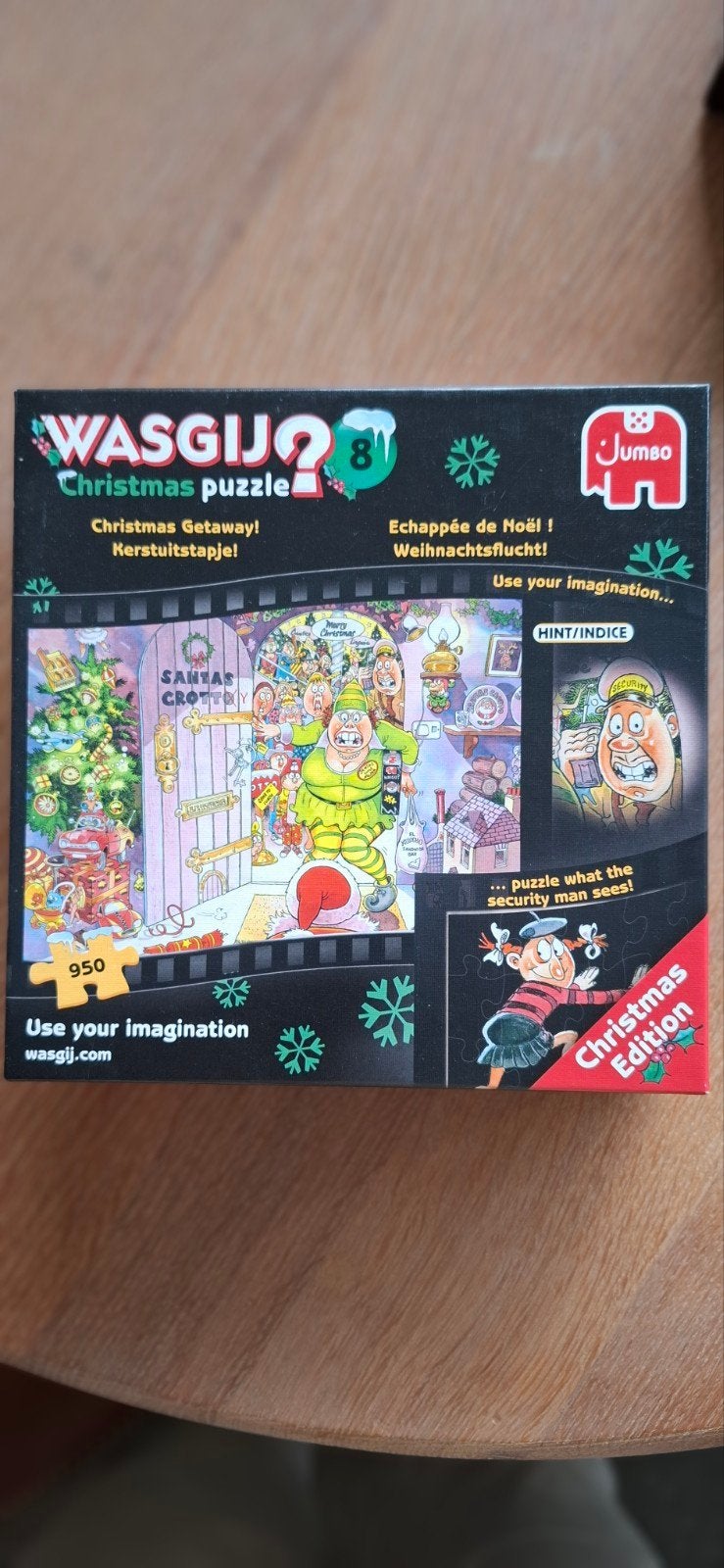 Wasgij Christmas 8, 950 stukjes, Ophalen, 500 t/m 1500 stukjes, Zo goed als nieuw, Legpuzzel