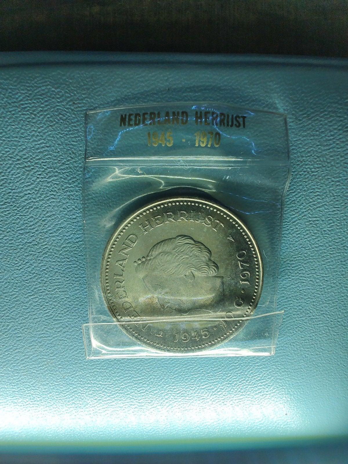 Zilveren 10 Gulden Juliana 1970 - Nederland Herrijst, Ophalen of Verzenden