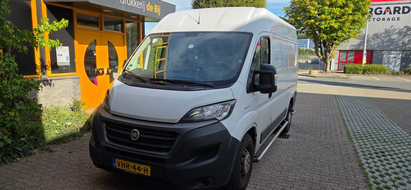 Fiat Ducato CC 3.3T 2.3 MJ 140pk L2h2 345 Automaat 2020 Wit, Auto's, Bestelauto's, Stof, 2500 kg, Wit, Diesel