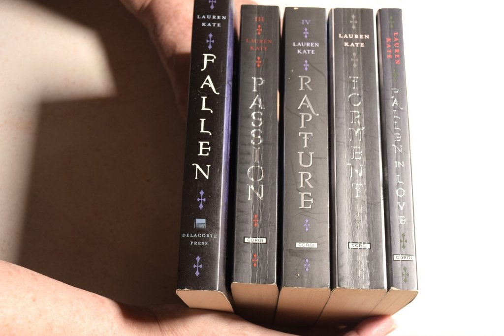 5 boeken Fallen Serie Lauren Kate      , Boeken, Ophalen of Verzenden, Zo goed als nieuw