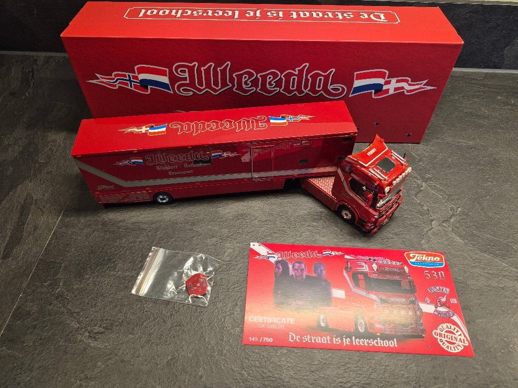 Tekno Weeda Scania "Ferry", Ophalen of Verzenden, Nieuw, Bus of Vrachtwagen, Tekno