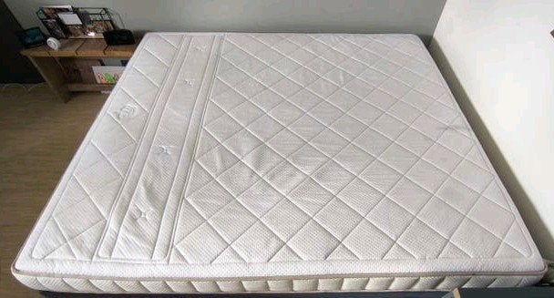 Auping matras en bed 180x210cm, Ophalen, Gebruikt, 210 cm, Tweepersoons