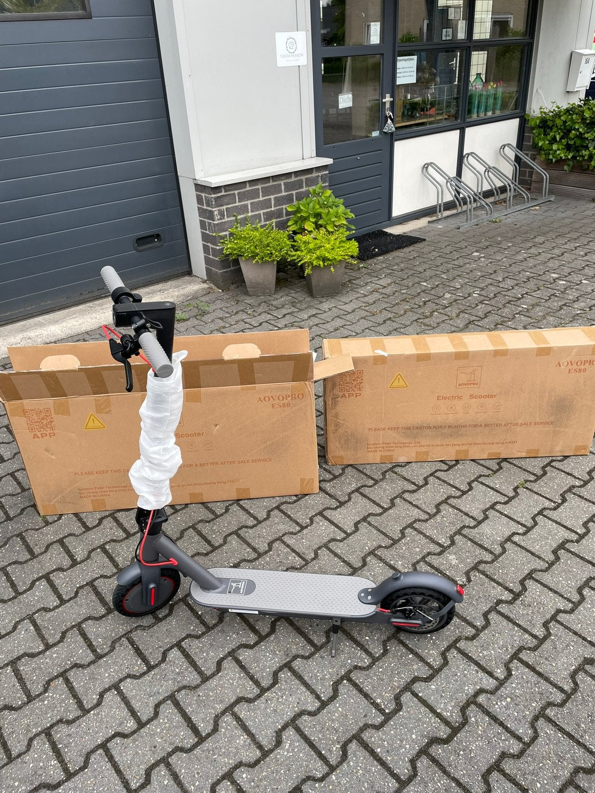 Aovopro Aovo pro Tx01 Elektrische step Splinternieuw, Fietsen en Brommers, Steps, Ophalen of Verzenden, Nieuw, Elektrische step (E-scooter)