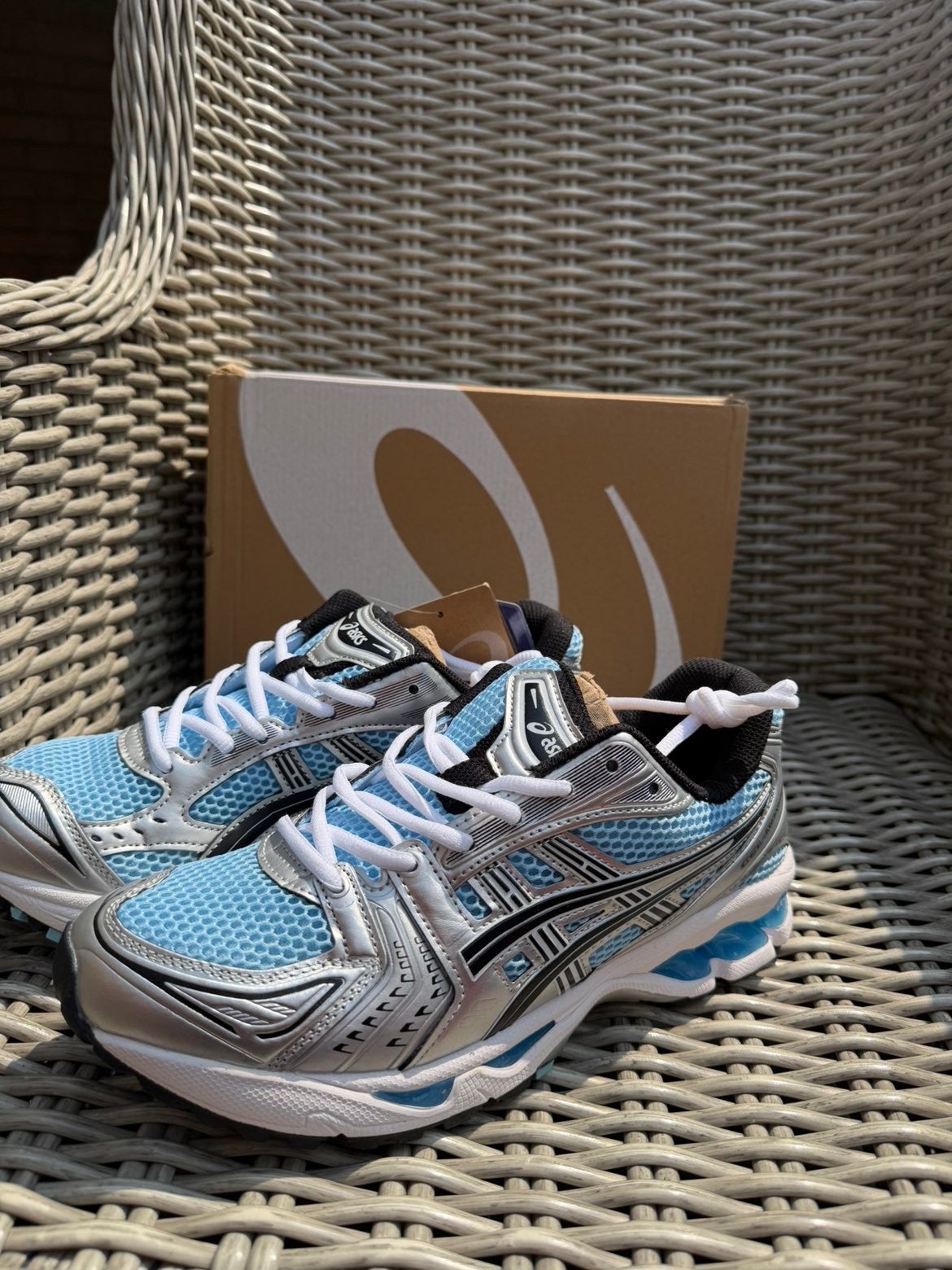 ASICS Gel-Kayano 14 || maat 42,5, Ophalen of Verzenden, Nieuw, Blauw, Overige typen