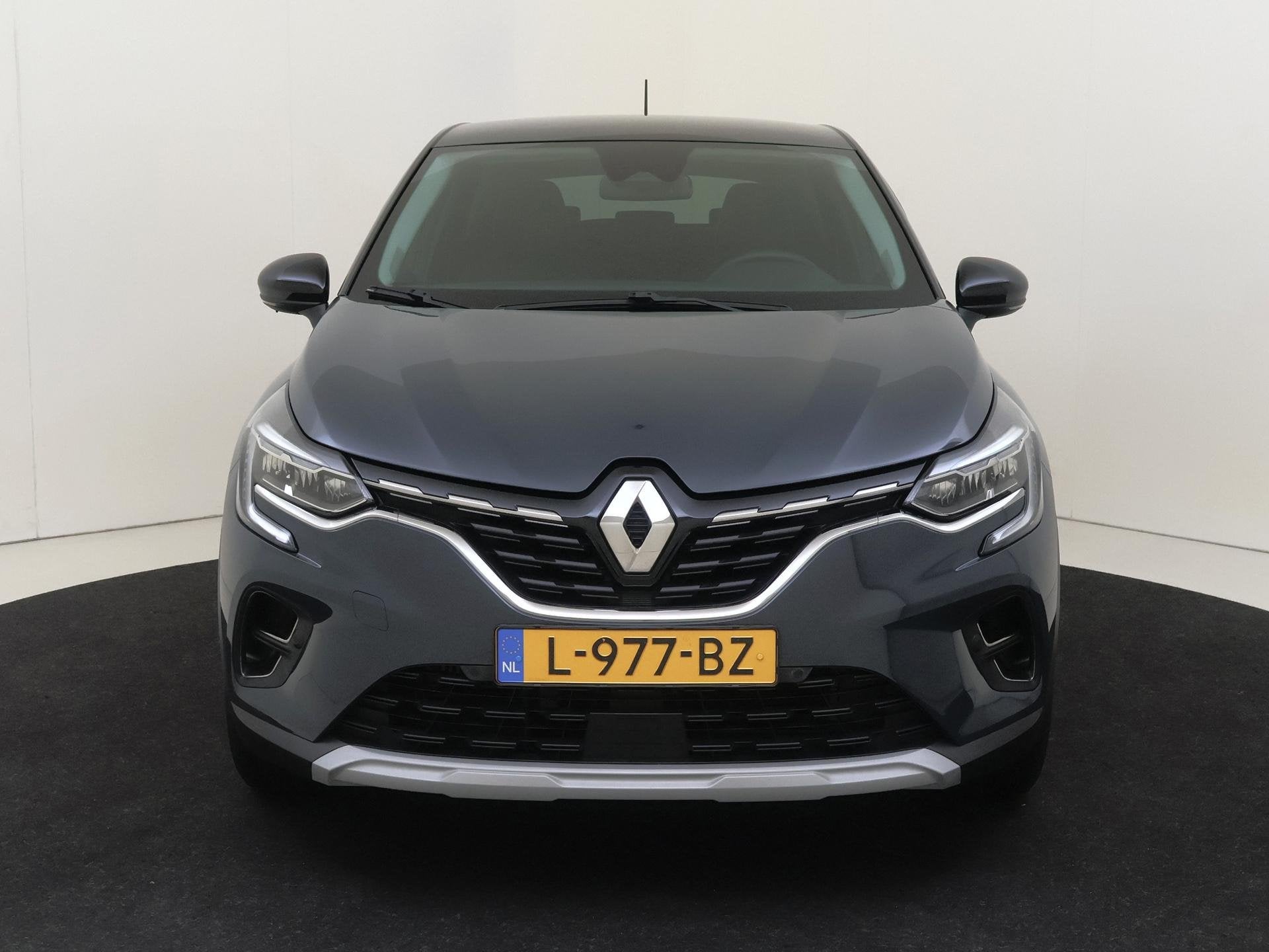 Renault Captur 1.0 TCe 90 Intens | Navigatie | Parkeersensor, Voorwielaandrijving, Gebruikt, Euro 6, Blauw