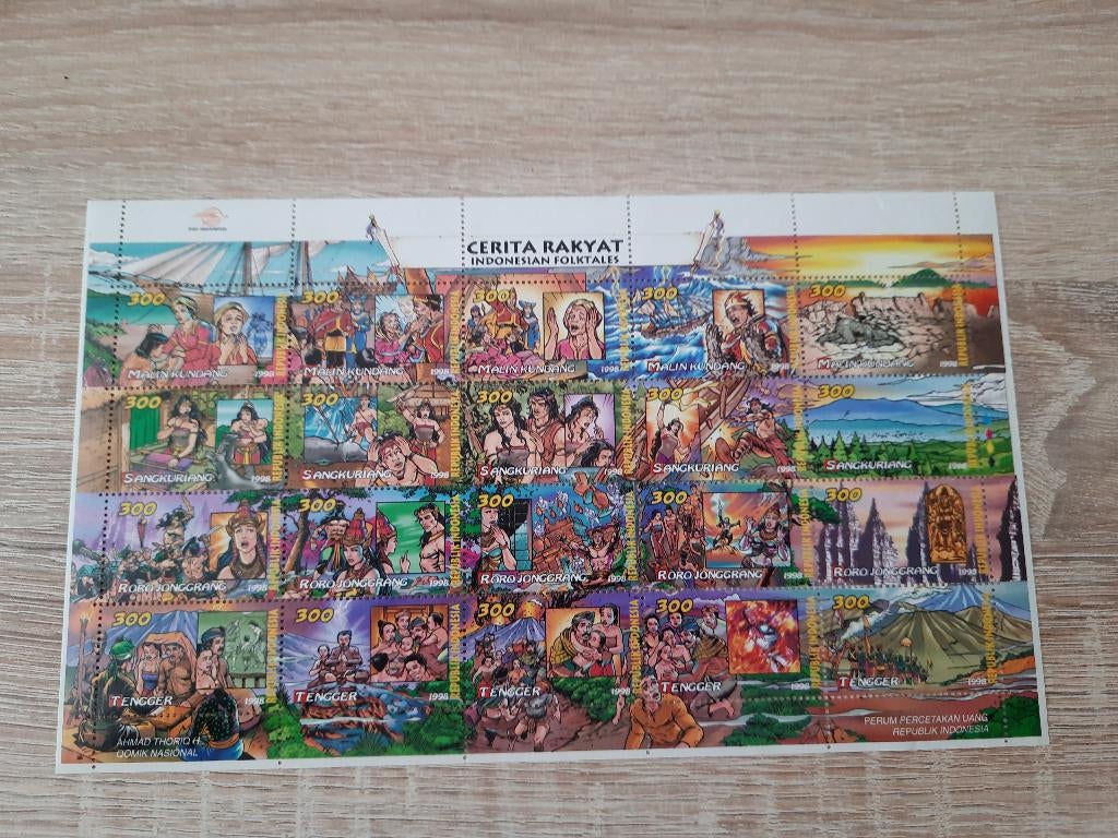 Indonesie, Ophalen of Verzenden, Postfris, Zuidoost-Azië