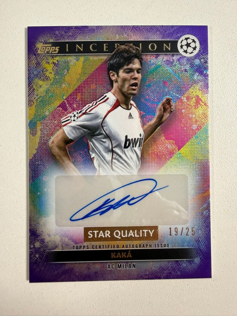 Kaka /25 AUTO Topps Inception 2024-25, Verzamelen, Ophalen of Verzenden, Nieuw, Buitenlandse clubs, Poster, Plaatje of Sticker