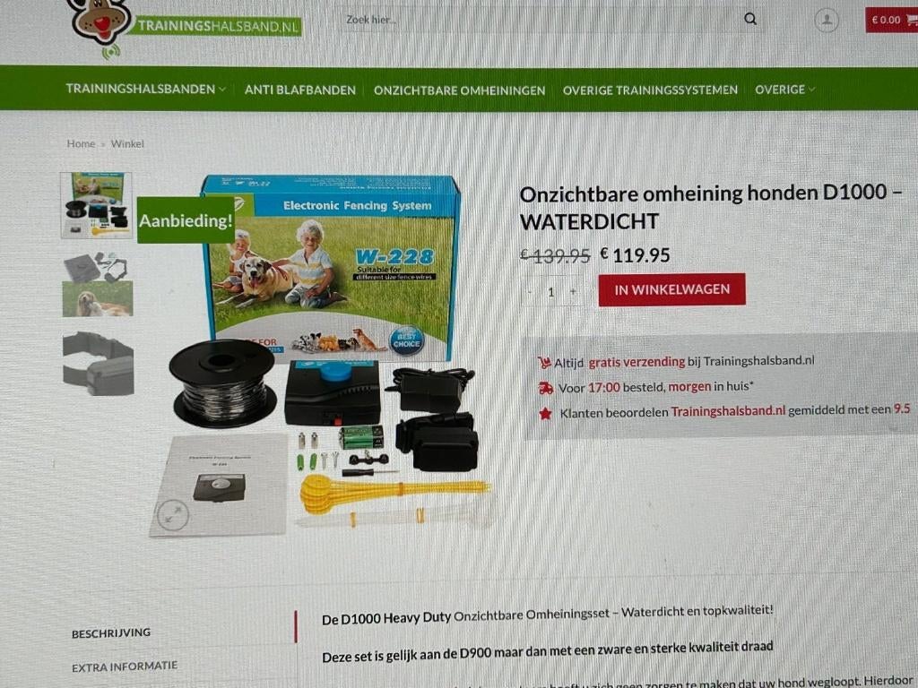 erfafscheiding, Ophalen of Verzenden, Nieuw, Overige materialen, Overige typen