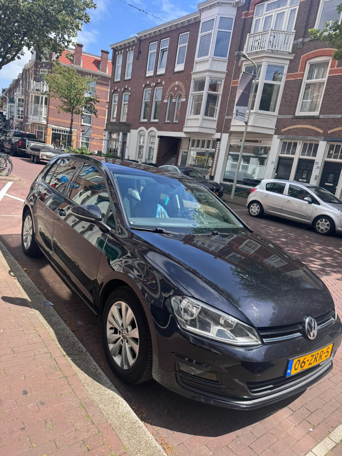 Volkswagen Golf 2.0 TDI 110KW 5D 2013 Zwart Nieuwe APK, Auto's, Voorwielaandrijving, 4 cilinders, Zwart, 24 km/l