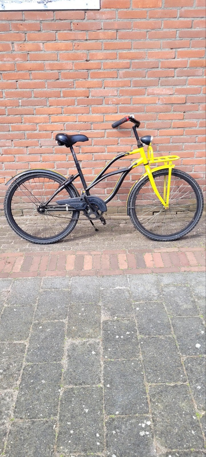 beach cruiser fiets, Fietsen en Brommers, Fietsen | Cruisers en Lowriders, Ophalen, Gebruikt, Staal