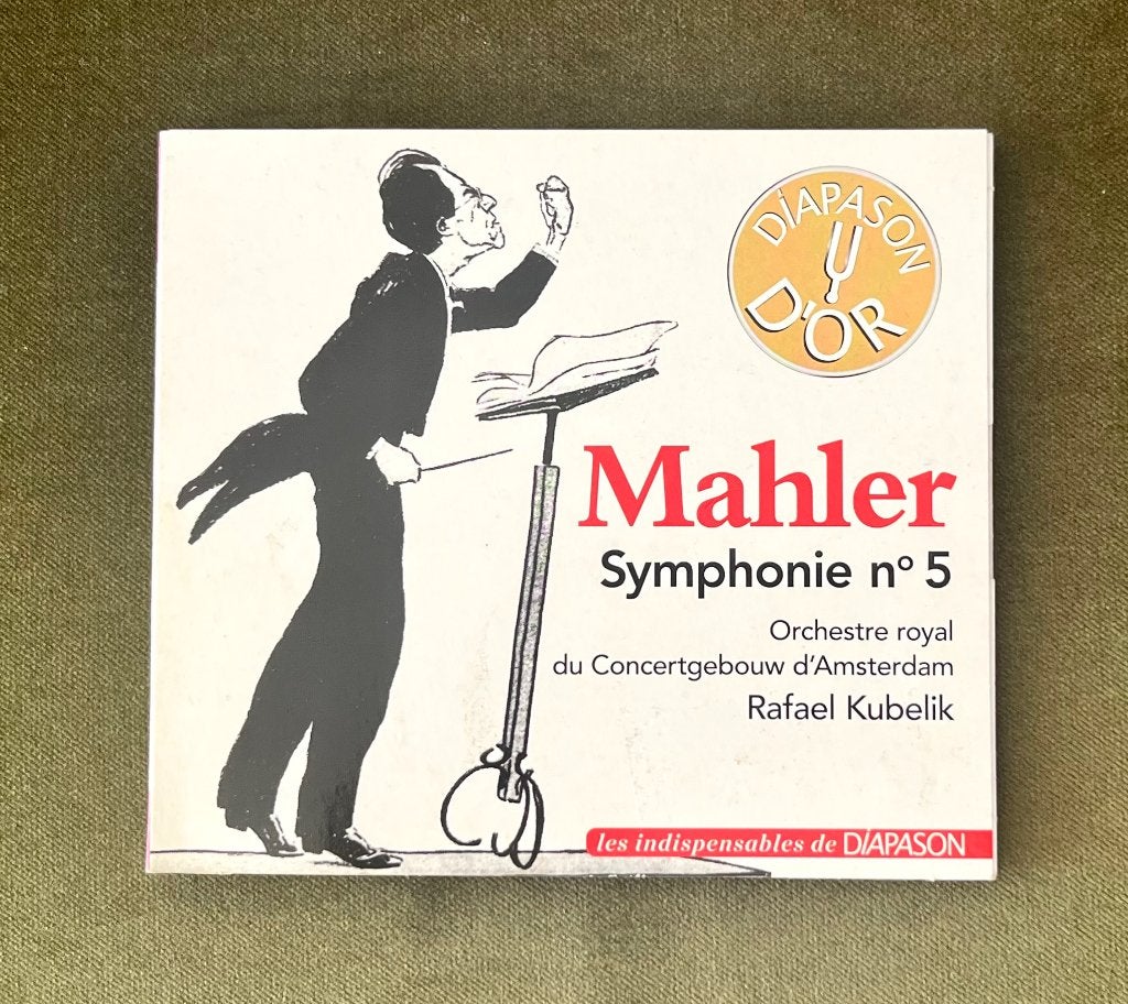 Mahler: Symphony no 5 - Rafael Kubelik, Mahler, Ophalen of Verzenden, Zo goed als nieuw, Romantiek