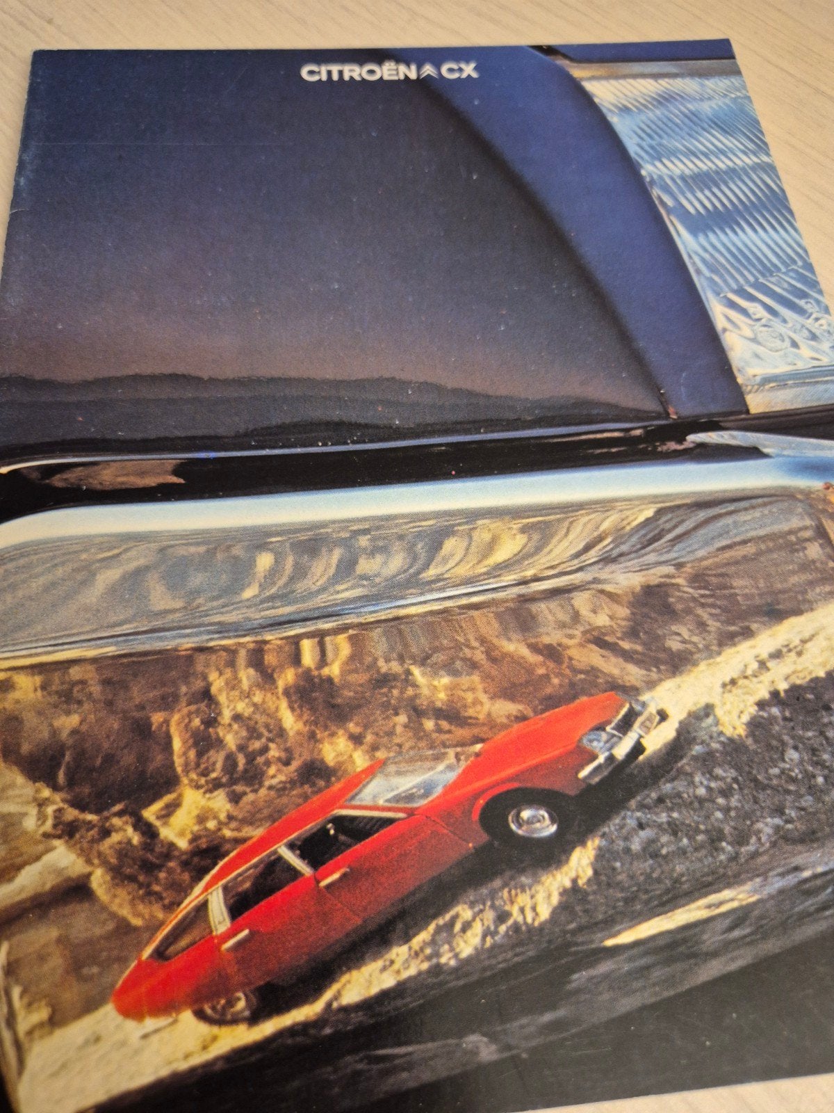 1978 Nederlands Citroën CX serie I folder óók Prestige 4,90m, Ophalen of Verzenden, Zo goed als nieuw, Citroën