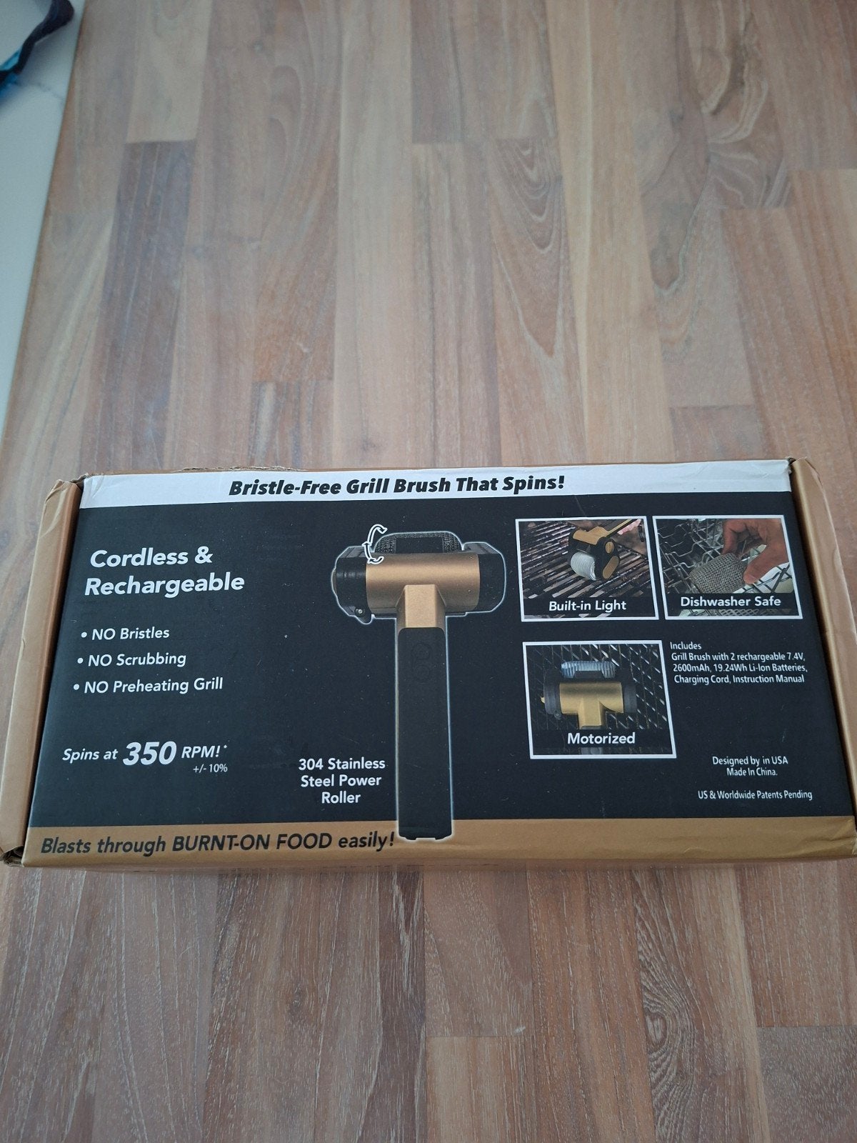 Oplaadbare Elektrische Grill Borstel - Nieuw in Doos, Ophalen of Verzenden, Nieuw