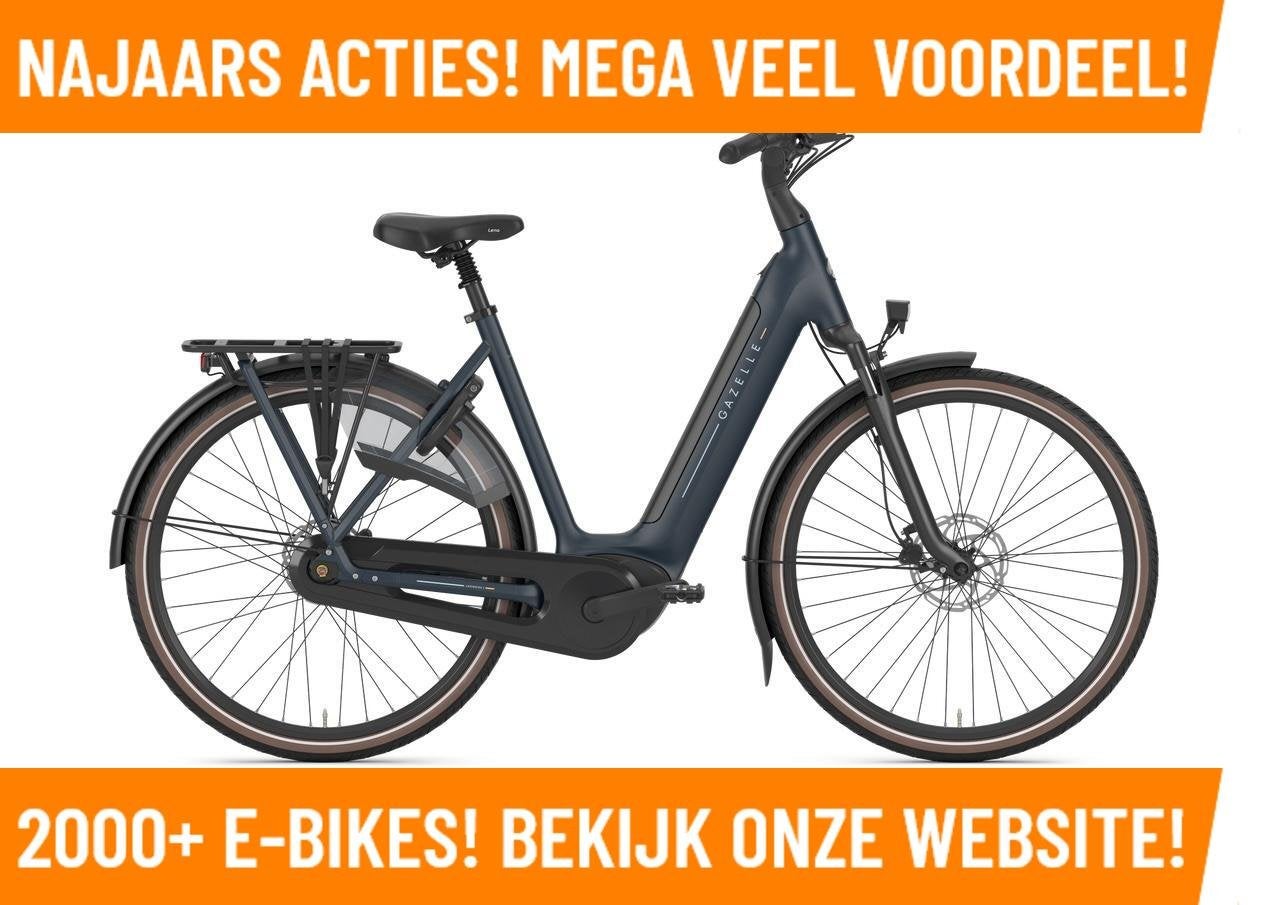 Gazelle Grenoble C8 HMB Elektrische fiets met BOSCH motor!, 59 cm of meer, Nieuw, 50 km per accu of meer, Gazelle
