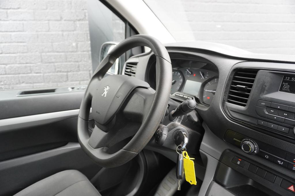 Peugeot Expert 2.0 BlueHDI 145PK L3 Dubbele Cabine Automaat, Auto's, Bestelauto's, Voorwielaandrijving, 145 pk, Stof, Gebruikt
