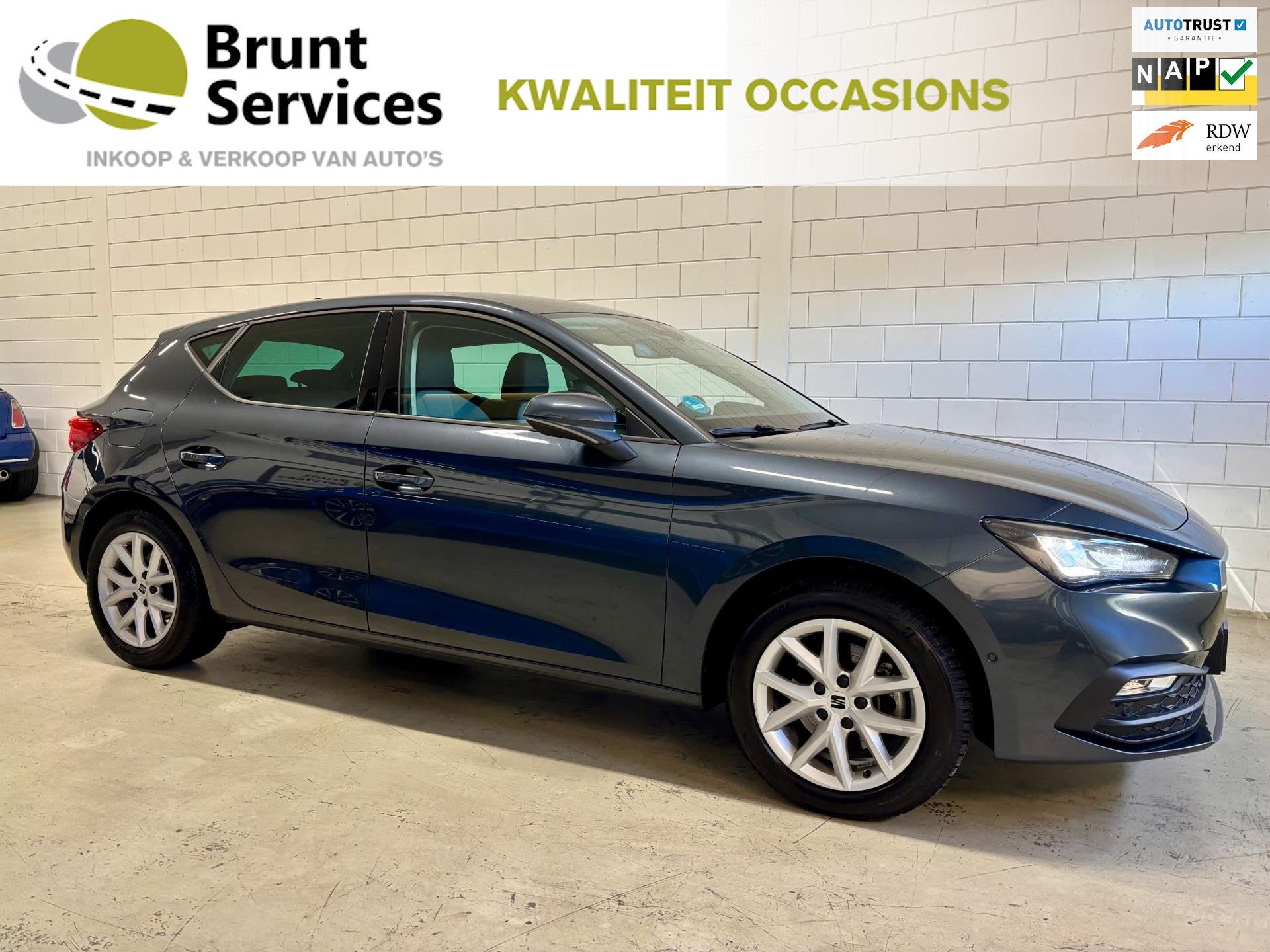 Seat Leon 1.0 eTSI Sport Business Intense Bj.22|Camera|Digit, Auto's, Seat, Stof, Gebruikt, Automatische klimaatregeling, Met garantie (alle)