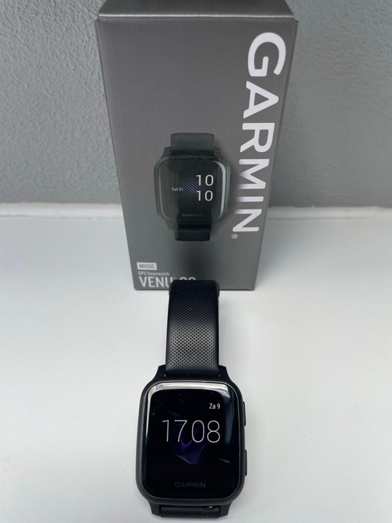 Garmin Venu SQ Music GPS | Sporthorloge | Zwart, Gebruikt, Zwart, Garmin, Ophalen of Verzenden