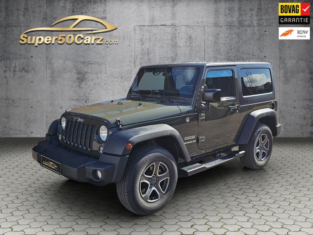 Jeep Wrangler JK 3.6 Sport, Auto's, Jeep, Automaat, Stof, Gebruikt, Euro 6
