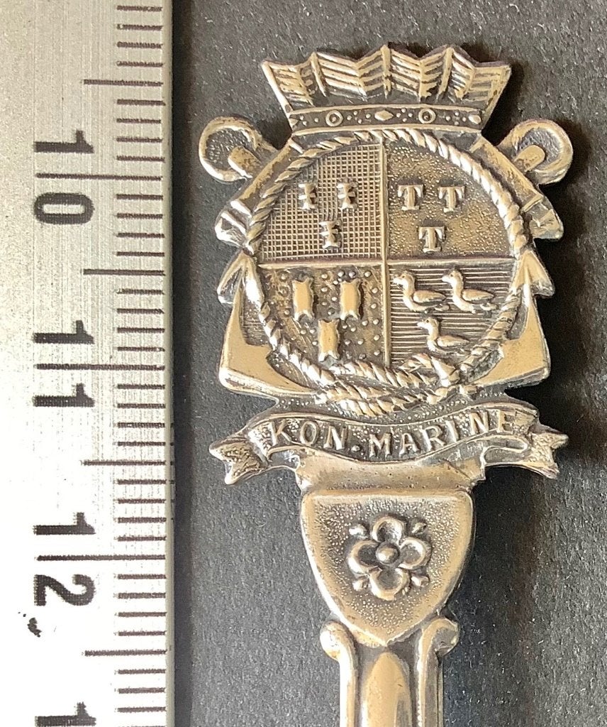 lepel, militair, Marine, Hr.Ms. van Nes (L18, Ophalen of Verzenden, Gebruikt