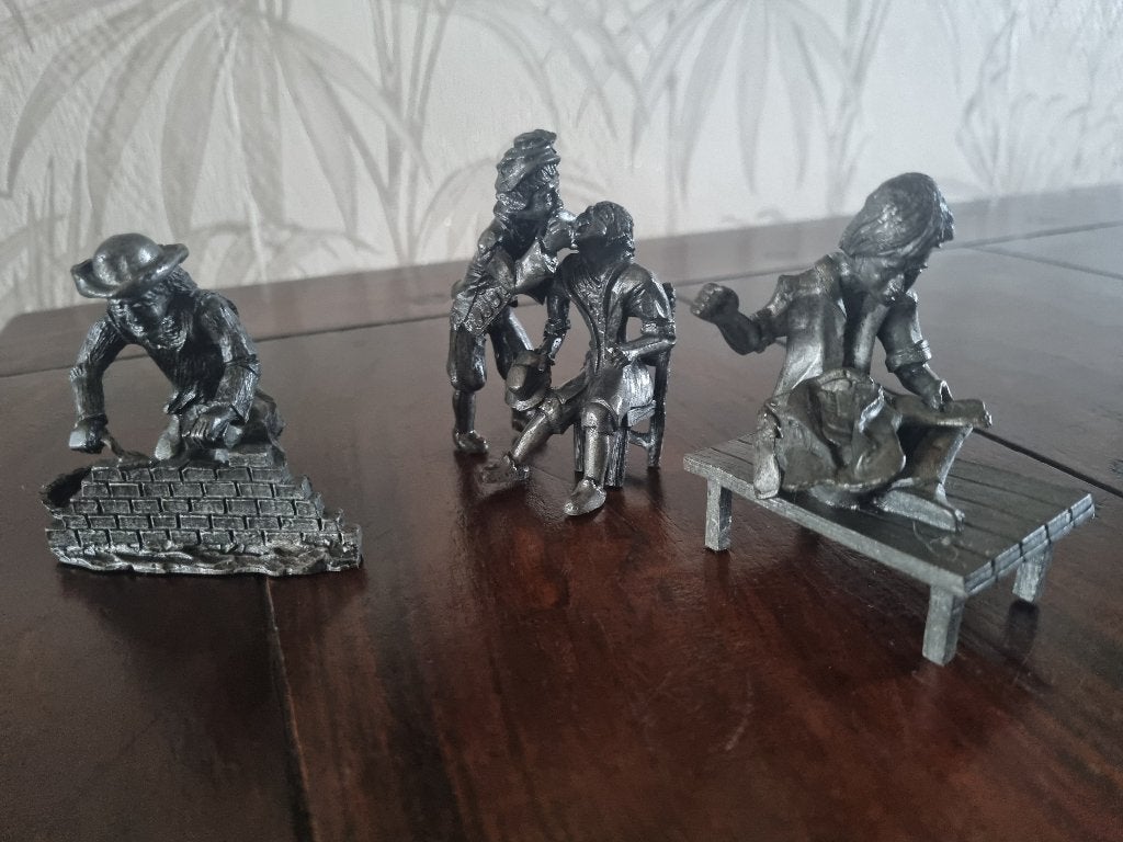 Daalderop Tinnen Oude Ambachten., Antiek en Kunst, Antiek | Tin, Ophalen of Verzenden
