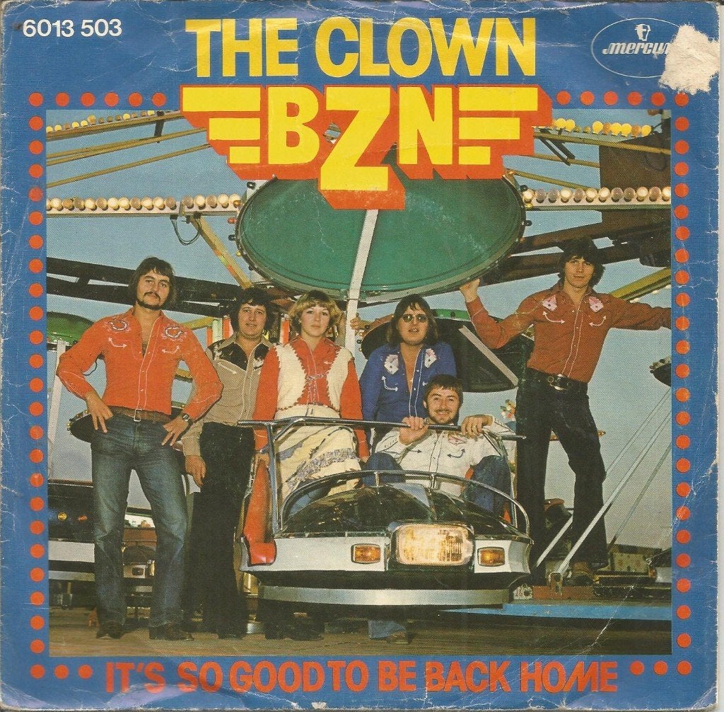 BZN : The Clown (1977), Cd's en Dvd's, Gebruikt, Fotohoes, 7 inch, Ophalen of Verzenden