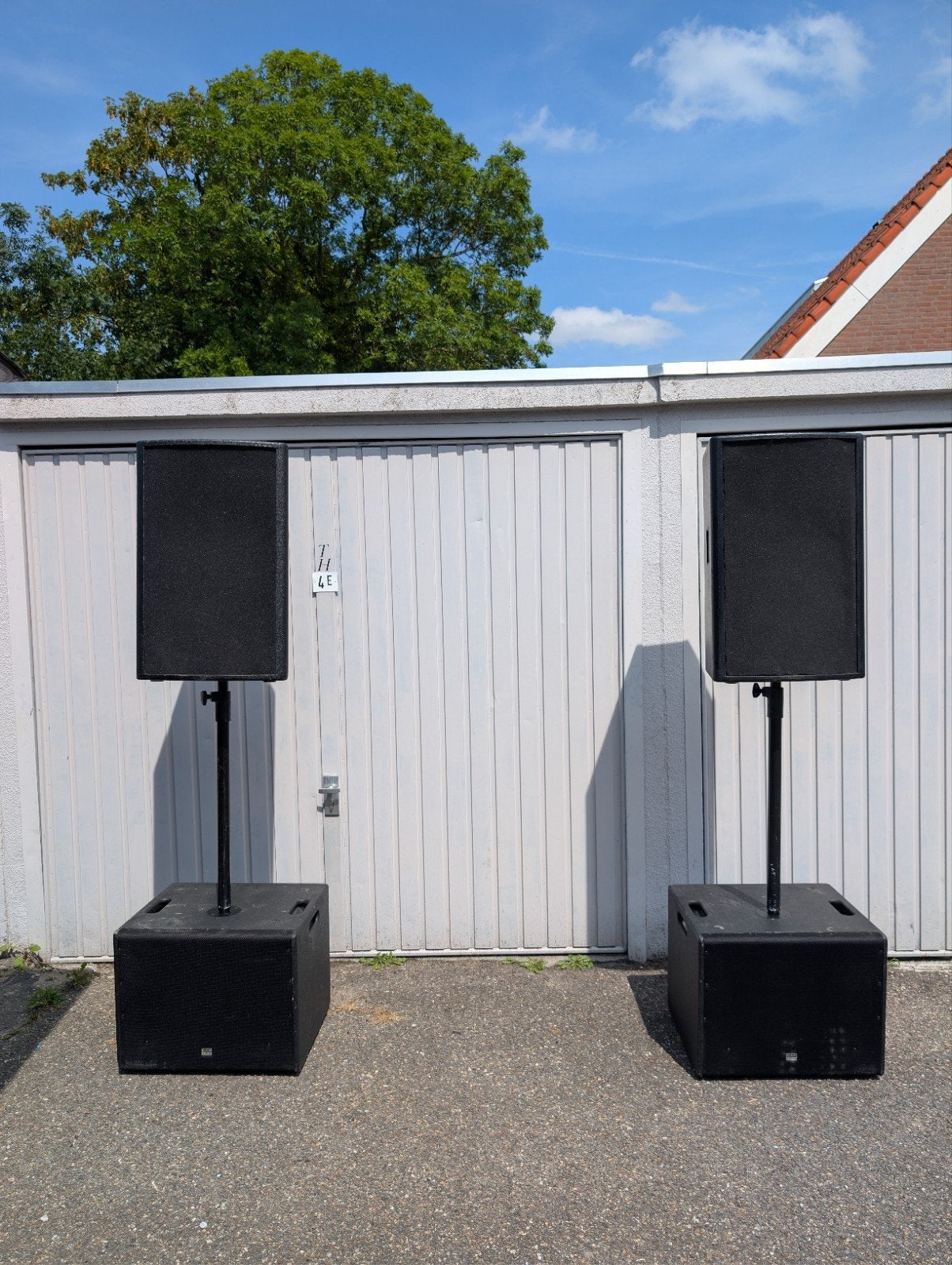 DAP Audio DRX 15 en DRX BA Subwoofers, Gebruikt, Subwoofer, 120 watt of meer, Ophalen